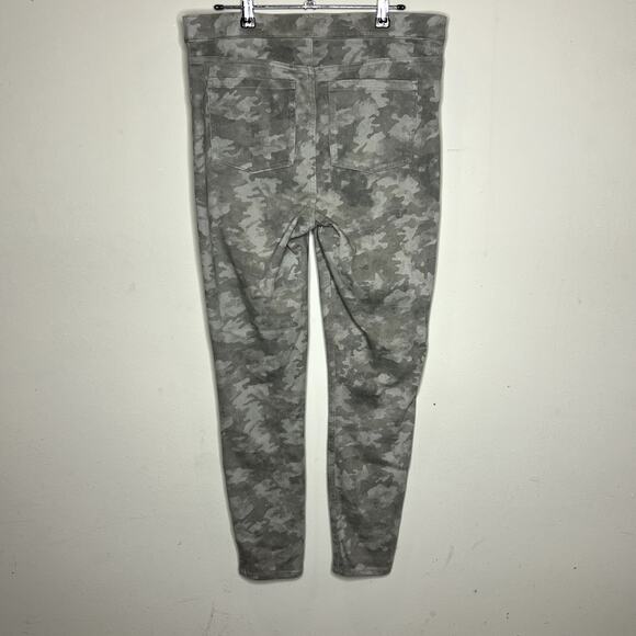 NWT‎ Spanx Stone Washed Camouflage Pull-On Jean-ish Ankle Leggings Size XL - Picture 3 of 11
